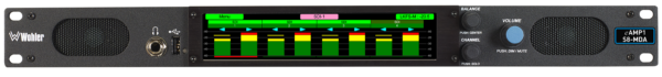 eAMP1-S8-DA audio monitor